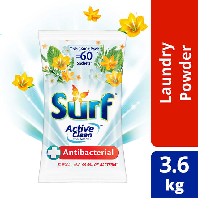 Surf Powder Antibacterial 3.6kg