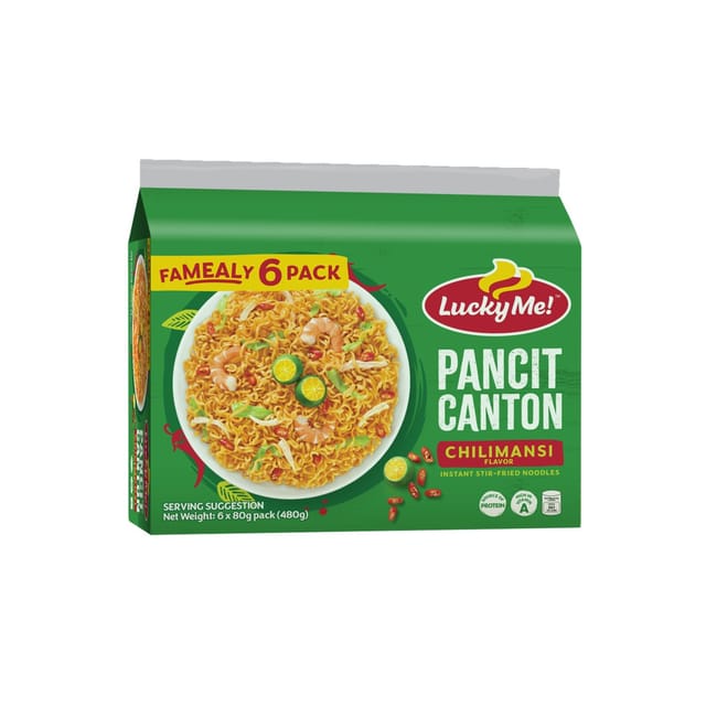 Lucky Me! Pancit Canton Chilimansi 6X80g