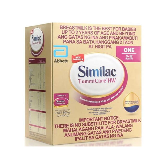 Similac TummiCare HW One 800g For Infants 0-12 Month Old