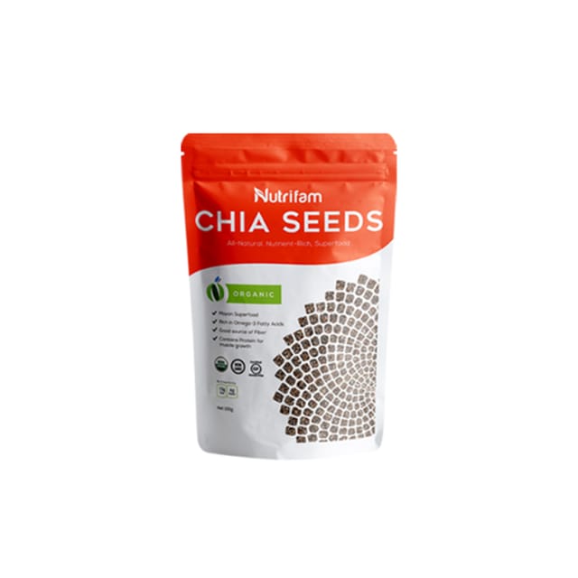 Nutrifam Organic Chiaseeds 100g