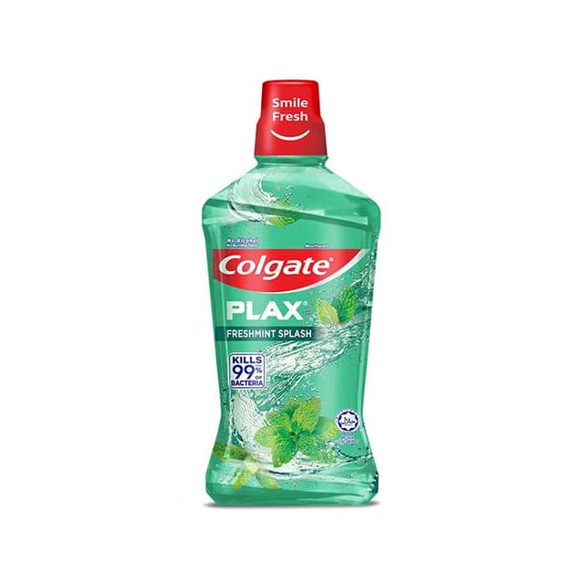 Colgate Plax Antibacterial Mouthwash Fresh mint Splash 1L