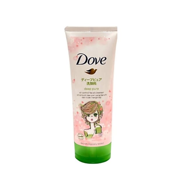 Dove Deep Pure Oil Control Face Wash Cleanser 100g