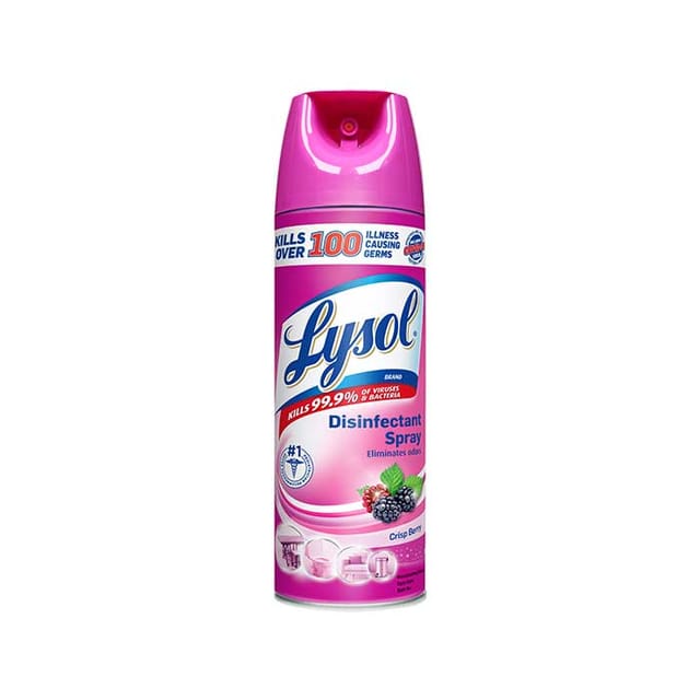 Lysol Disinfectant Spray Crisp Berry 510g