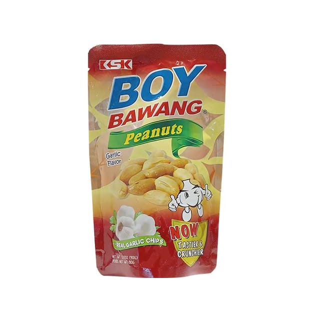 Boy Bawang Nuts Peanuts Garlic Flavor 90g