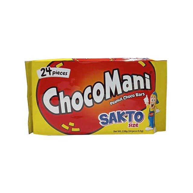 Choco Mani Peanut Choco Bar 24s