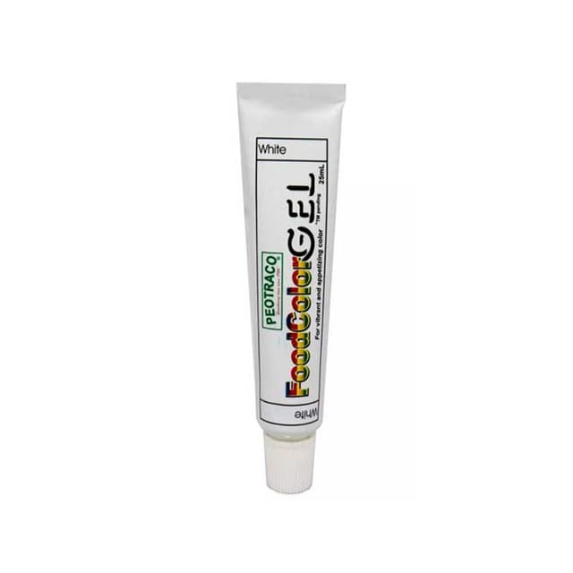Peotraco Food Color Gel White 25ml