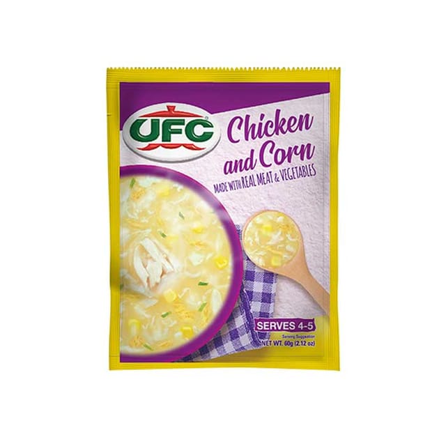 UFC Instant Soups: Chicken and Corn 60g