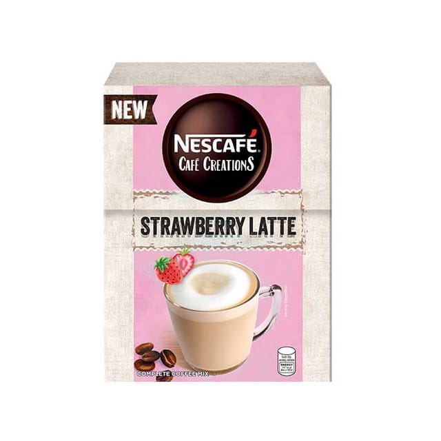 Nescafe Cafe Creation Strawberry Latte 10X32g