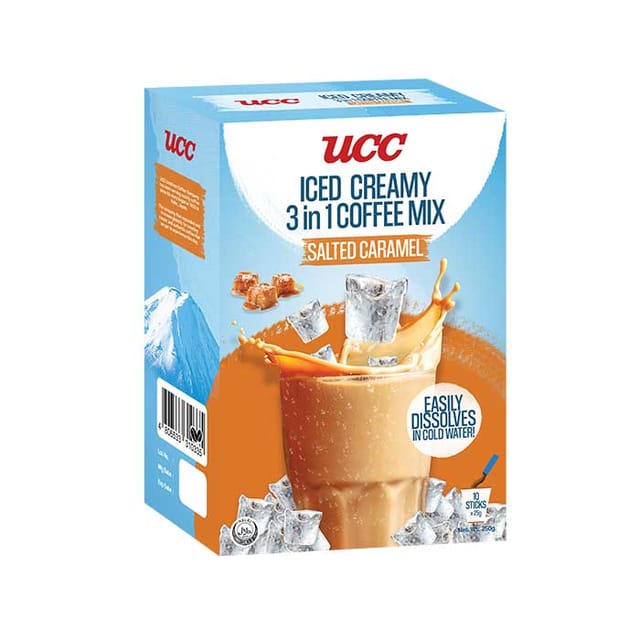 UCC 3 in 1 Salted Caramel 10 x 25g