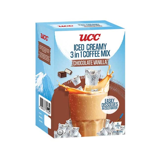 UCC 3 in 1 Choco Vanilla 10 x 25g