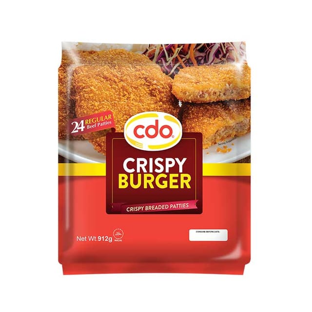 CDO Ulam Burger Crispy 912g