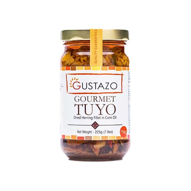 Gustazo Gourmet Tuyo Mild in Corn Oil 225g