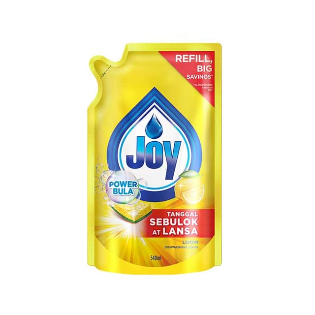 Joy Lemon Dishwashing Liquid Concentrate 575ml Refill