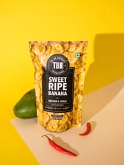 To Be Honest Sweet Ripe Banana Chips - Pack of 3