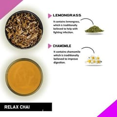 TEACURRY Calm Relax Tea  (1 Month pack | 30 tea bags) - Helps with Anxiety, Stress and Depression