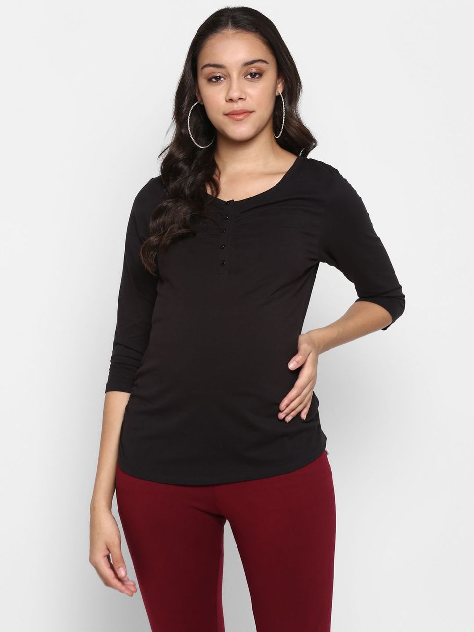 Momsoon Maternity The "Noire" Top