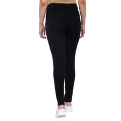 Mometernity Black Under Belly Maternity Leggings with Pockets