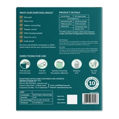 Sirona Premium Adult Diaper Disposal Bags  -  20 Bags (2 Pack  -  10 Bags Each)