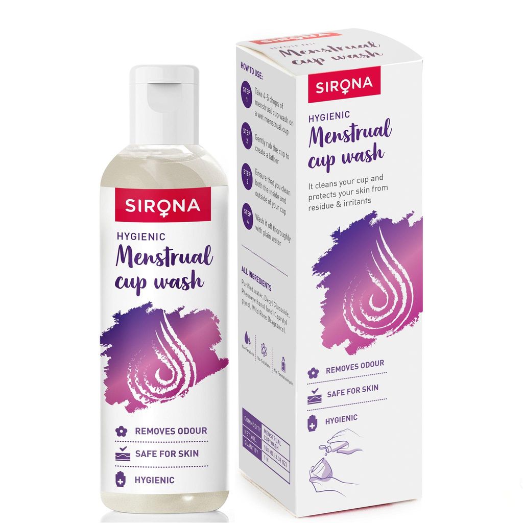 Sirona Hygiene Menstrual Cup Wash  -  100 ml