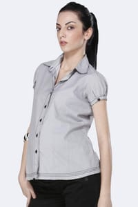 Morph Maternity-Striped Maternity Shirt