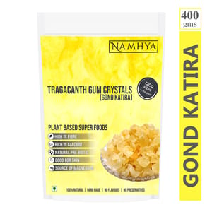NAMHYA Tragacanth Gum Crystals - 400 Grams