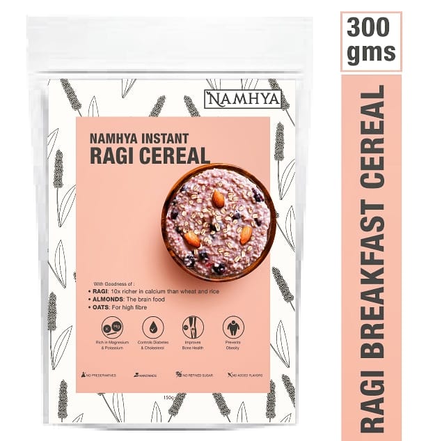 NAMHYA Ragi Instant breakfast Cereal - 300 Grams