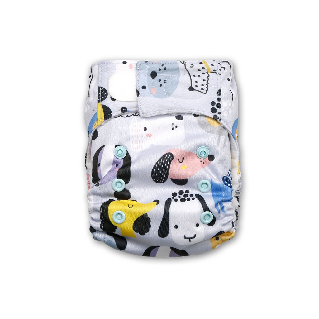 Just Bumm Newborn Cloth Diaper - PS I Woof You