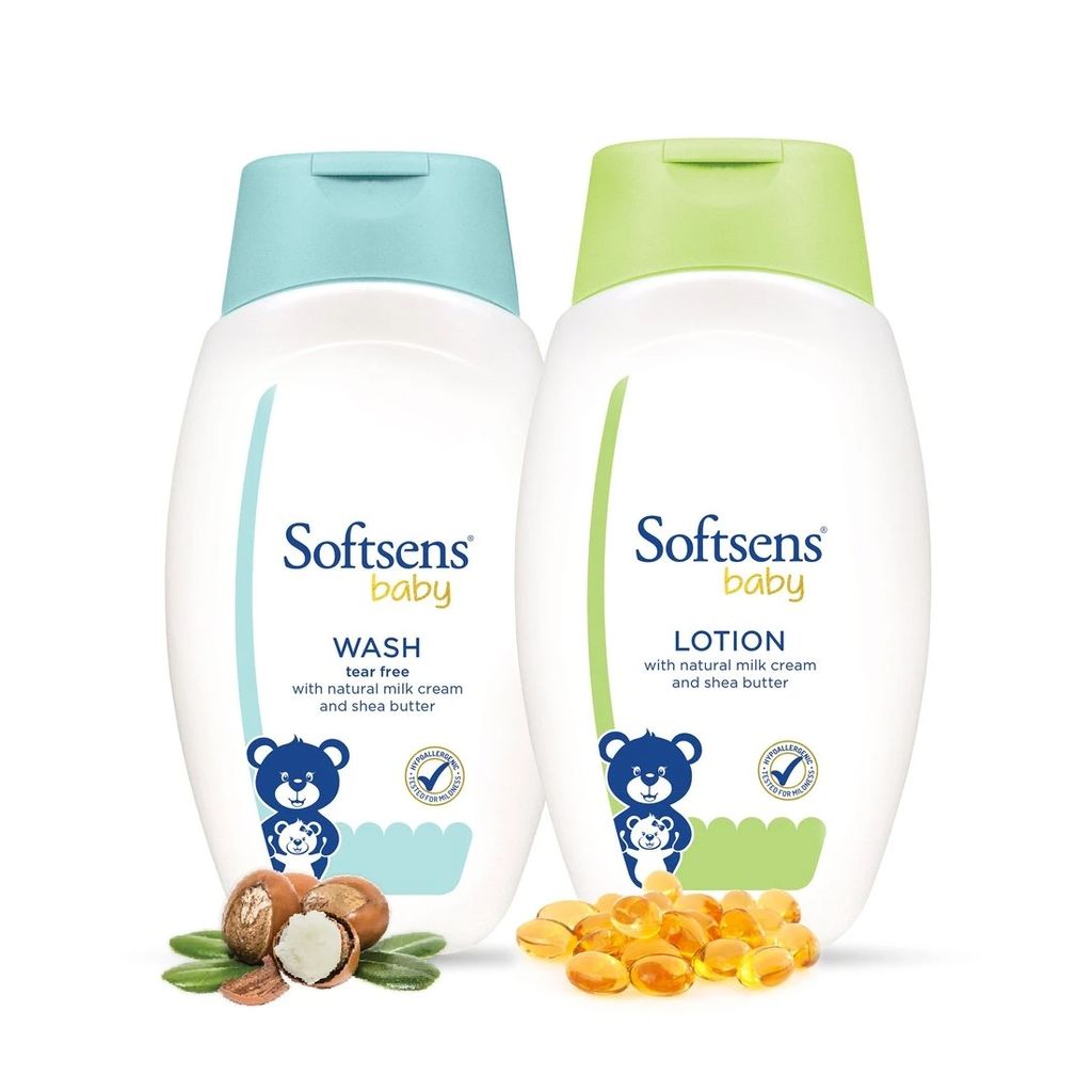 Softsens Baby Bath and Skin Duo