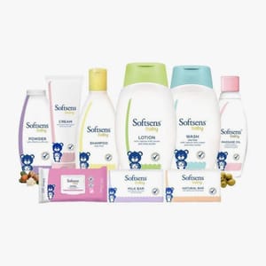 Softsens The Complete Baby Bath and Skin Essentials Kit