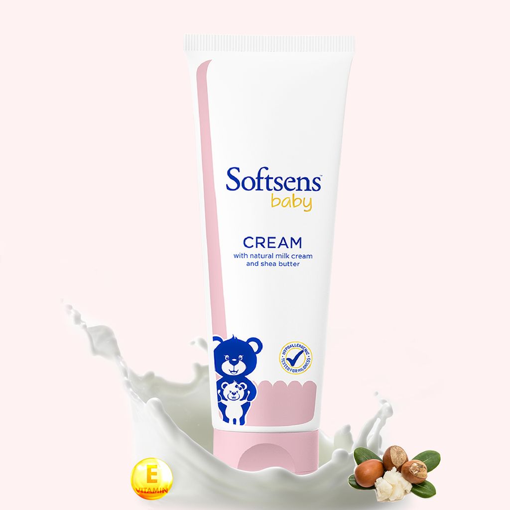 Softsens Baby Natural Face and Body Cream (100 Grams - 300 Grams)