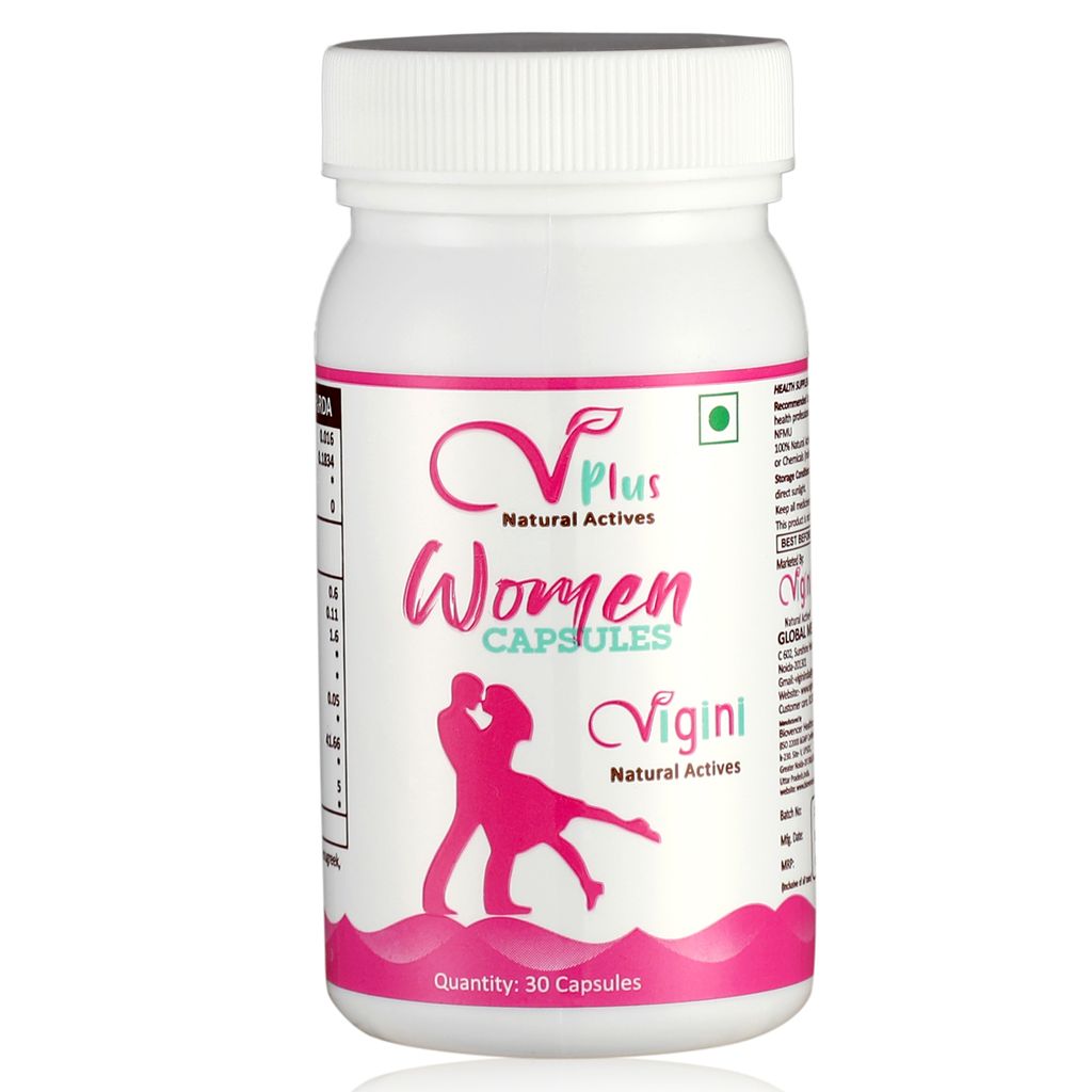 Vigini Natural Sexsual Arousal Regain Power Stamina Strength Booster Women (30 Capsules) | Long Delay Time Increase Performance with Herbal Ingredients No Side Effects