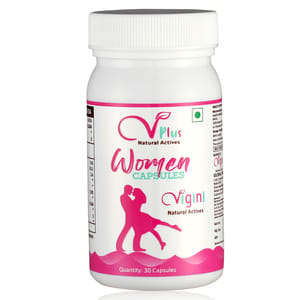 Vigini Natural Sexsual Arousal Regain Power Stamina Strength Booster Women (30 Capsules) | Long Delay Time Increase Performance with Herbal Ingredients No Side Effects