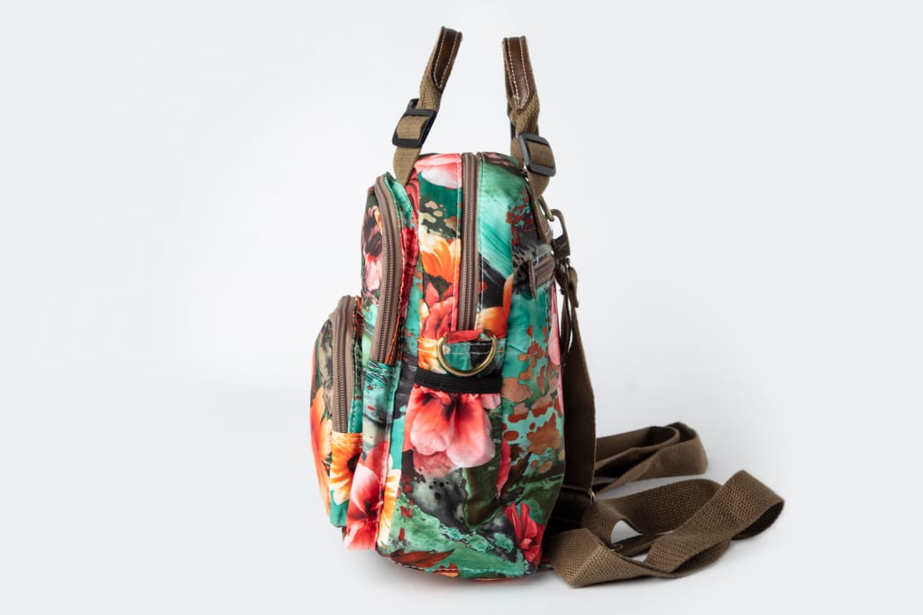 Charismomic Summer Blossom Mini Diaper Backpack