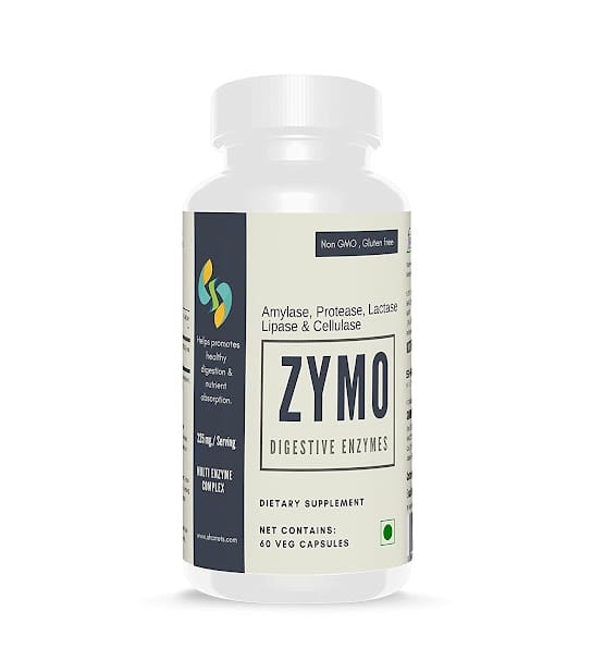 Sharrets ZYMO Digestive Enzyme Gut Health Supplement, 60 Capsules