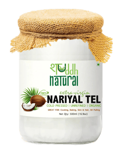 NARIYAL TEL ( VIRGIN COCONUT OIL ) (500 ML)
