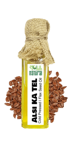 ALSI KA TEL (Flax Seed Oil) (60 ML)