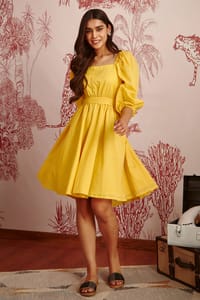 Ivy Sunshine Yellow Dress