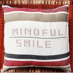 Mindful Smile Cushion Covers