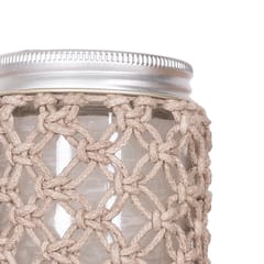 Fresh Coffee Hand-Knotted Candle Jar