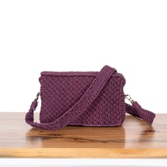 A Boxy Affair Hand-Knotted Pouch