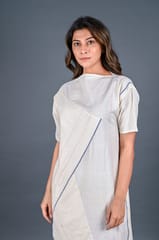 Folded Dress - Diagonal Detail - Zero Waste