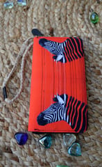 Bleeding Zebra Ladies Wallet