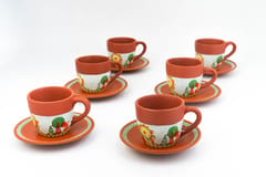 Terracotta Tea Cup Set- Make Your Chai Merrier!