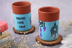 Terracotta Glass Filled with your Dreams