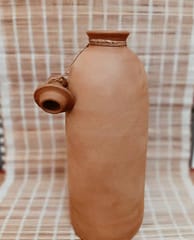 Terracotta Water Bottle with jute jacket