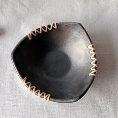 Longpi Black Pottery Serving Bowl