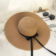 Brown Beach Straw Hat