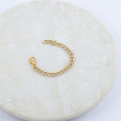 Linked Loop Bracelet with Charms