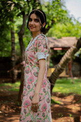Korean Floral Dress