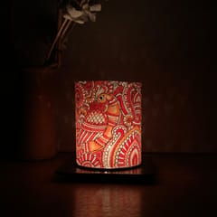 Tea Light Lamp with Base - Dwitha Pakshi Raja